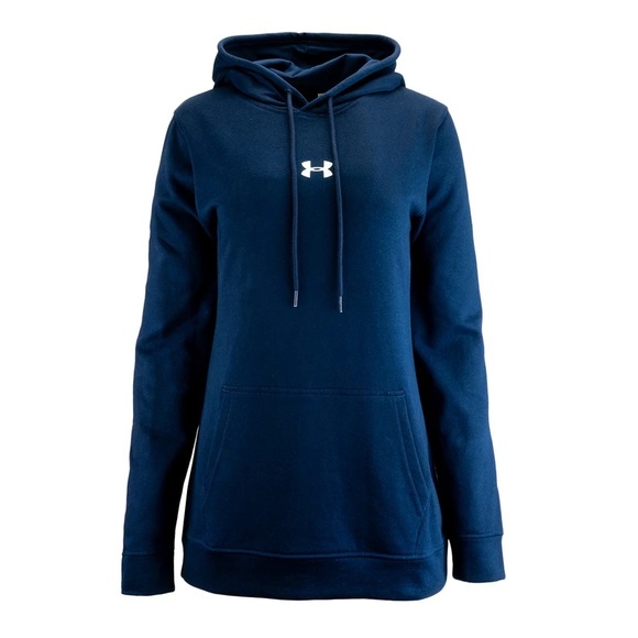 Under Armour Women's Rival Fleece Hoodie - Picture 7 of 12